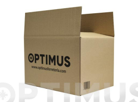 CAJA CARTON EMBALAR MARRON OPTIMUS